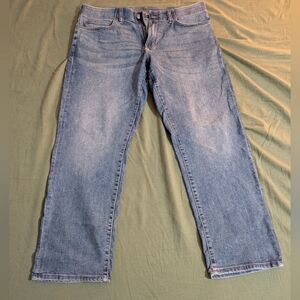 Lee Men's Light Blue Straight Jeans